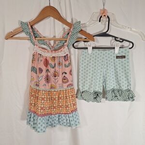 Matilda Jane Tunic And Shorties Matching Set